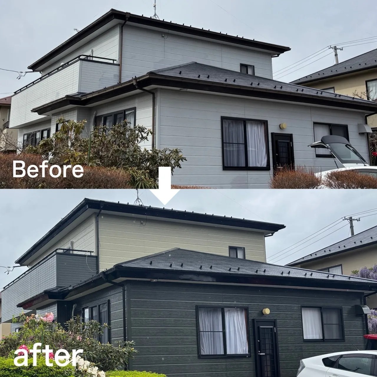 郡山市 外壁塗装工事